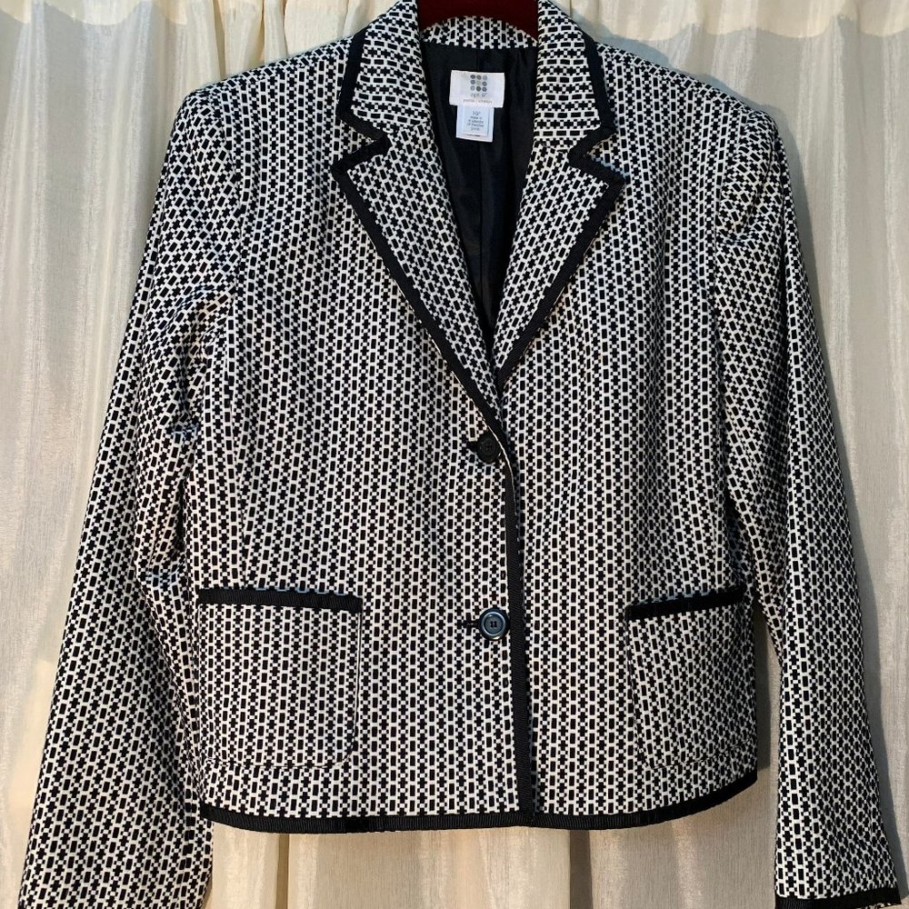 Black & White Blazer
